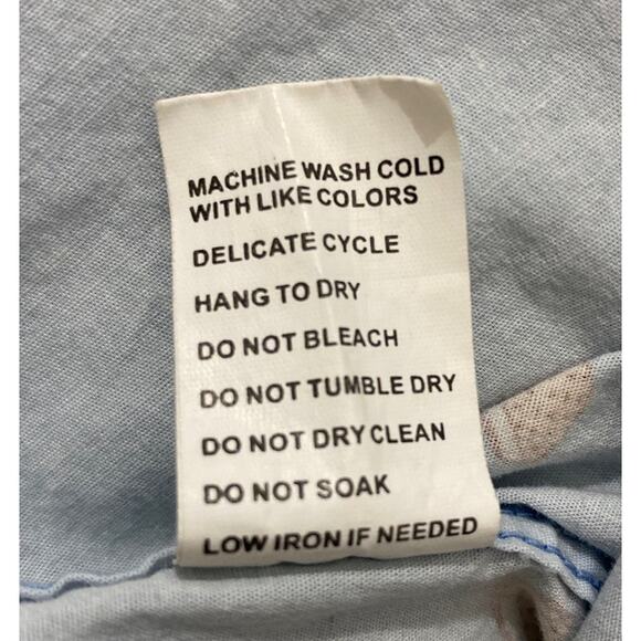 Public Art Ice Cream Sandwich Button Down Men Shirt Size XXL Stretch Art To Wear - Picture 10 of 10